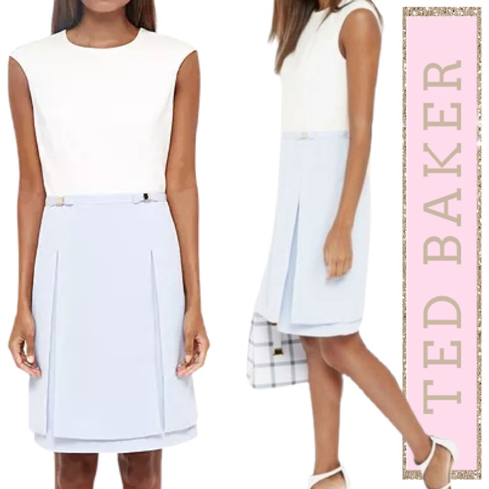 Ted Baker Dress Size 0 Fit & Flair. 'Perryn' Cap